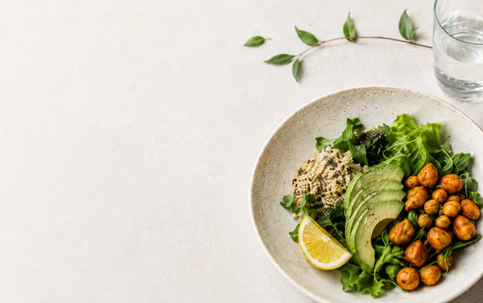 Healthy balanced meal representing personalised diabetes nutrition support