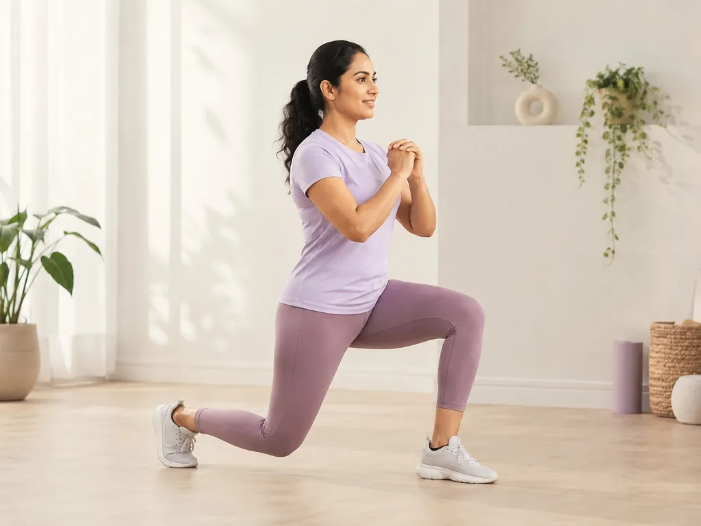 Woman exercising as part of our diabetes remission program in Kozhikode